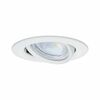PAULMANN LED vestavné svítidlo Nova Coin 3ks sada kruhové 84mm 50° 3x2,8W 230V 4000K bílá mat