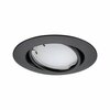 PAULMANN LED vestavné svítidlo Smart Home Zigbee Base Coin základní sada výklopné kruhové 90mm 20° 3x4,9W 230V stmívatelné RGBW+ černá mat 924.68