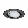 PAULMANN LED vestavné svítidlo Smart Home Zigbee Base Coin základní sada výklopné kruhové 90mm 20° 3x4,9W 230V stmívatelné RGBW+ černá mat 924.68