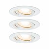 PAULMANN Vestavné svítidlo LED Nova kruhové 3x7W GU10 bílá mat nastavitelné 928.98 P 92898