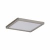 Paulmann LED vestavný panel Areo IP44 hranaté 120mm 8W nikl mat stmívatelné 929.40 P 92940