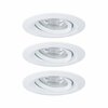 PAULMANN LED vestavné svítidlo Nova mini Plus EasyDim výklopné 3x4,2W 2700K bílá mat 230V 929.71