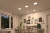 PAULMANN LED vestavné svítidlo Areo VariFit IP44 hranaté 230x230mm 16W 2.000K bílá mat WarmDim 3-krokové-stmívatelné 929.94