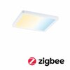 PAULMANN Smart Home Zigbee LED vestavné svítidlo Areo VariFit IP44 hranaté 175x175mm 13W bílá měnitelná bílá 930.47