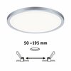 PAULMANN LED vestavné svítidlo Areo VariFit IP44 3-krokové-stmívatelné 230mm 16W 4.000K matný chrom 930.58