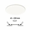 PAULMANN LED vestavné svítidlo Veluna VariFit IP44 3-krokové-stmívatelné kruhové 215 22W 4.000K satén 930.68