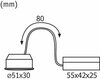 PAULMANN LED Modul vestavné svítidlo 3-krokové-stmívatelné Nova Coin kruhové 50mm Coin 6W 470lm 230V 2700K satén