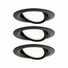 PAULMANN LED vestavné svítidlo Nova Plus Coin základní sada výklopné 84mm 50° Coin 3x6W 230V stmívatelné 2700K