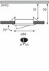 PAULMANN LED vestavné svítidlo Nova Mini Coin základní sada výklopné 66mm 15° Coin 3x4W 230V 2700K
