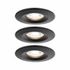 PAULMANN LED vestavné svítidlo Nova Mini Coin základní sada nevýklopné 66mm Coin 3x4W 230V 2700K