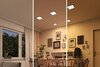 PAULMANN VariFit LED vestavné svítidlo Dim to Warm Areo IP44 hranaté 175x175mm 3 Step Dim to warm černá stmívatelné