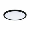 PAULMANN VariFit LED vestavné svítidlo Dim to Warm Areo IP44 kruhové 230mm 3 Step Dim to warm černá stmívatelné