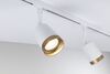 PAULMANN URail lištový spot Cover spot GU10 max. 10W 230V bílá/zlatá mat