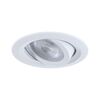 PAULMANN LED vestavné svítidlo FixedLED 10ks sada výklopné 25° 10x4,8W 230V 3000K bílá