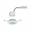 PAULMANN Vestavné svítidlo LED Base kruhové 1x5W bílá mat nastavitelné 934.13 P 93413