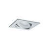 PAULMANN Vestavné svítidlo LED Nova hranaté 3x6,5W GU10 hliník broušený výklopné 934.38 P 93438