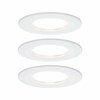 PAULMANN Vestavné svítidlo LED Nova kruhové 3x6,5W bílá mat nevýklopné 934.60 P 93460