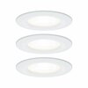 PAULMANN Vestavné svítidlo LED Nova kruhové 3x6,5W GU10 bílá mat nevýklopné 3-krokové-stmívatelné 934.78 P 93478