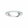 PAULMANN Vestavné svítidlo LED Nova kruhové 3x6,5W hliník broušený nastavitelné 3-krokové-stmívatelné 934.87 P 93487