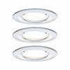 PAULMANN Vestavné svítidlo LED Nova kruhové 3x6,5W chrom nevýklopné 3-krokové-stmívatelné 934.99 P 93499