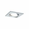 PAULMANN Vestavné svítidlo LED Nova Plus hranaté 3x6,8W hliník výklopné stmívatelné 936.80 P 93680