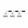 PAULMANN Vestavné svítidlo LED Nova Plus hranaté 3x6,8W hliník výklopné stmívatelné 936.80 P 93680