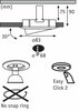 Paulmann Zápustné svítidlo Premium easyClick2 výklopné max.50W 230V GU10 937.31 P 93731