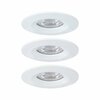 PAULMANN LED vestavné svítidlo Nova mini nevýklopné IP44 3x4W 2700K bílá mat 230V 942.99