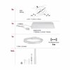 PAULMANN Lankový systém Cardan matný chrom 5 spotů bez zdroje světla max. 10W GU5,3 DC 60VA 944.38