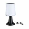 PAULMANN Solární LED stolní lampa Ilanga IP44 2700K antracit