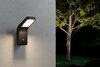 PAULMANN LED venkovní nástěnné svítidlo Kulma pohybové čidlo IP44 90x174mm 3000K 7,5W 230V antracit hliník