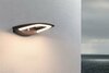 PAULMANN LED venkovní nástěnné svítidlo Akena pohybové čidlo IP44 243x254mm 3000K 11W 230V antracit hliník 948.38