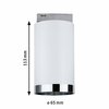 PAULMANN URail LED lištový spot Tube GU10 max. 10W 230V bílá