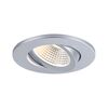 PAULMANN LED vestavné svítidlo White Select Viona IP65 kruhové 85mm 25° 6W 230V 2700 - 4000K černá mat/bílá mat/matný chrom