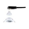 PAULMANN LED vestavné svítidlo Base GU10 Flat výklopné 4W 230V 2700K bílá