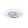 PAULMANN LED vestavné svítidlo Base GU10 Flat výklopné 3x4W 230V 2700K bílá