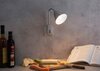 PAULMANN svítidlo do zásuvky Junus Flexarm E14 šedá vypínač na lampě 954.29 P 95429