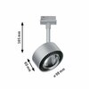 PAULMANN URail LED spot Aldan 1x9W černá/matný chrom stmívatelné 955.19 P 95519