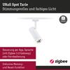 PAULMANN URail spot Smart Home Zigbee 3.0 Tarie RGBW 4,5W RGBW+ stmívatelné 230V bílá