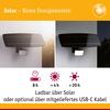 PAULMANN Solární reflektor Smart Home Zigbee 3.0 Flotas Zigbee IP65 3000K antracit