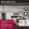 PAULMANN URail Lightbar 3-krokové-stmívatelné Ceris 9,5W 4000K stmívatelné 230V černá mat