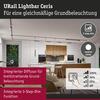 PAULMANN URail Lightbar 3-krokové-stmívatelné Ceris 9,5W 4000K stmívatelné 230V matný chrom