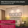 PAULMANN URail univerzální adaptér pro závěs max. 50W 230V černá mat