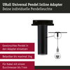PAULMANN URail univerzální adaptér pro závěs max. 50W 230V černá mat