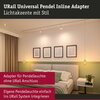 PAULMANN URail univerzální adaptér pro závěs max. 50W 230V bílá