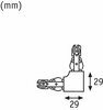 PAULMANN URail L-spojka nevýklopné černá mat 230V umělá hmota/kov 969.06