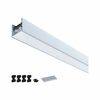 PAULMANN Linion napájení Power Channel 230/24V 17W matný chrom 1m