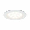 Paulmann LED nábytkové vestavné svítidlo kruhové 2ks sada 2x2,5W bílá mat 999.21 P 99921