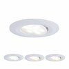PAULMANN Vestavné svítidlo LED Calla kruhové 1x5,5W bílá mat výklopné nastavitelná teplota barvy 999.34 P 99934