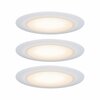 PAULMANN Premium vestavná svítidla sada LED Suon WarmDim 2000-2700K 3x6,5W 230 V saténové 999.42 P 99942